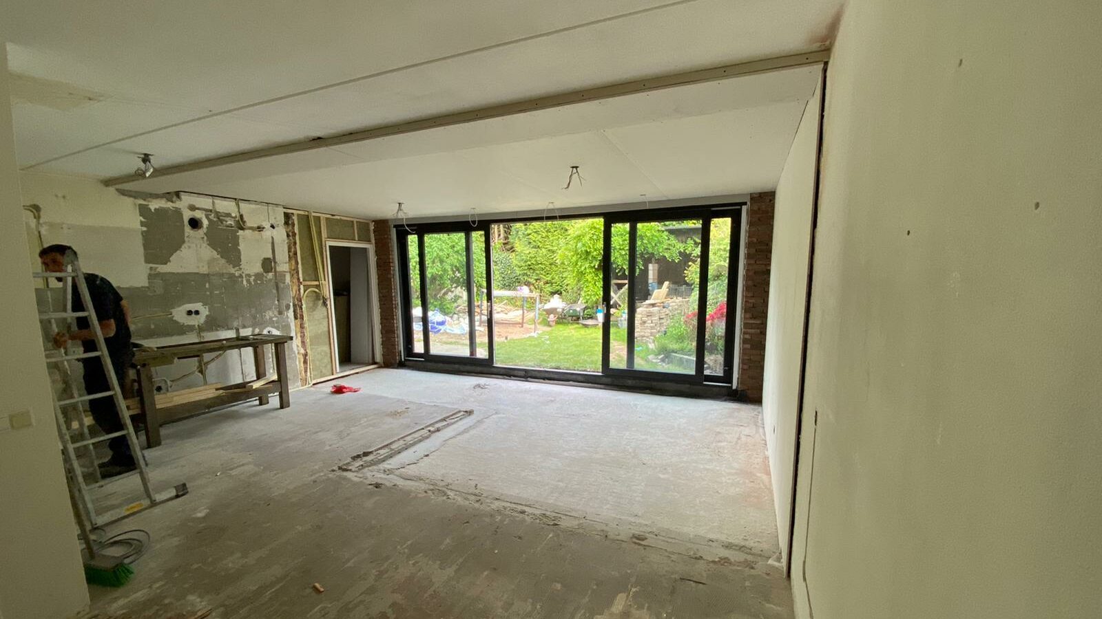 Werkelijke aanzicht van binnen